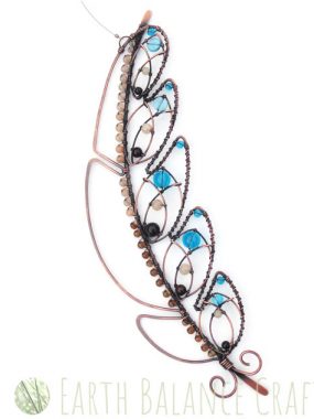 Jay Feather Decoration