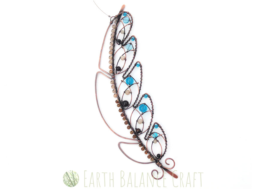 Jay Feather Decoration