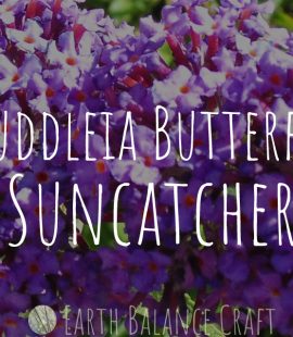 Buddleia Butterfly Suncatcher