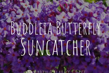 Buddleia Butterfly Suncatcher