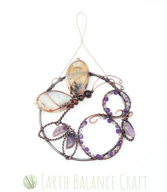 Buddleia Butterfly Suncatcher