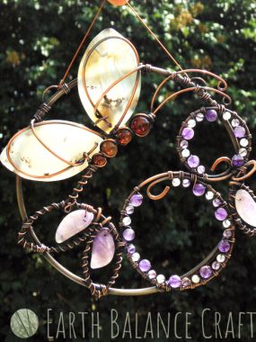 Buddleia Butterfly Suncatcher