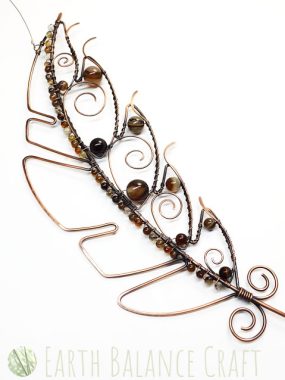 Owl Feather Decoration