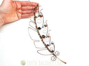 Owl Feather Decoration