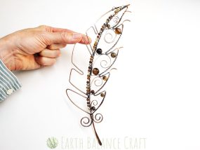 Owl Feather Decoration