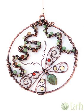 Woodland Butterfly Suncatcher