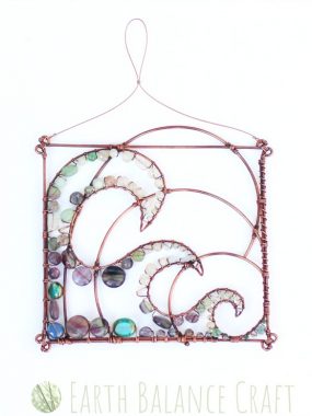 Ocean Waves Suncatcher