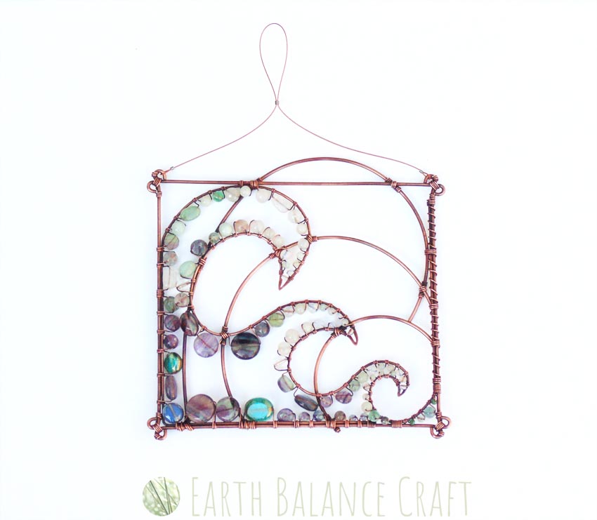 Ocean Waves Suncatcher