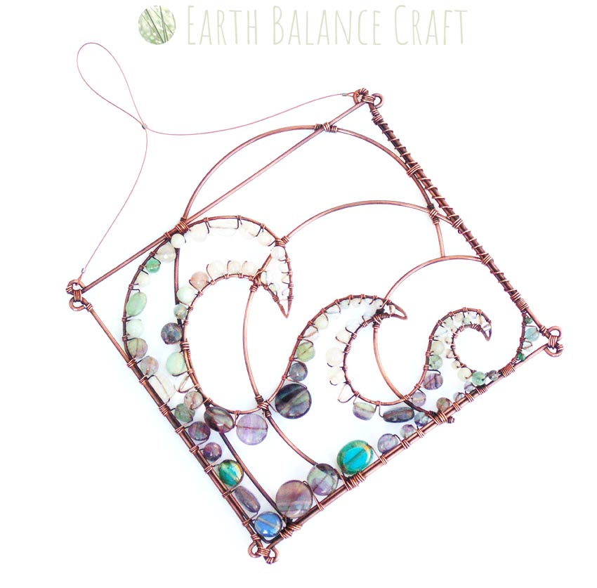 Ocean Waves Suncatcher