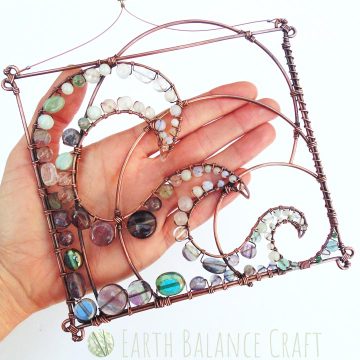 Ocean Waves Suncatcher