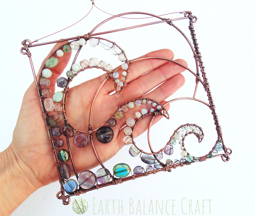 Ocean Waves Suncatcher