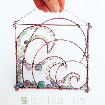 Ocean Waves Suncatcher