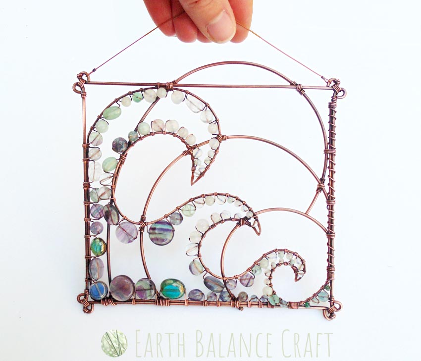 Ocean Waves Suncatcher