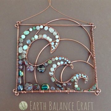 Ocean Waves Suncatcher