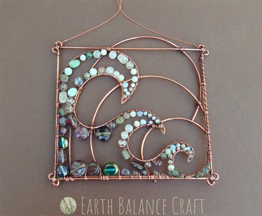 Ocean Waves Suncatcher