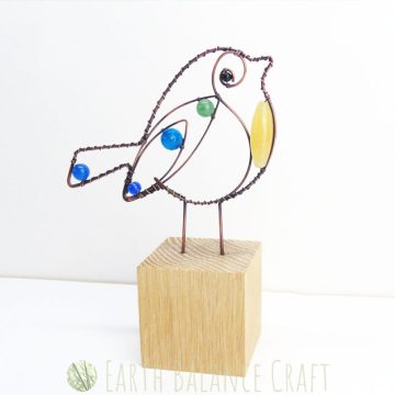 Blue Tit Desk Ornament