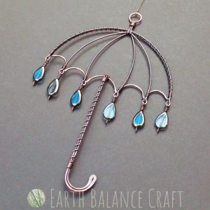 Rainy Umbrella Suncatcher