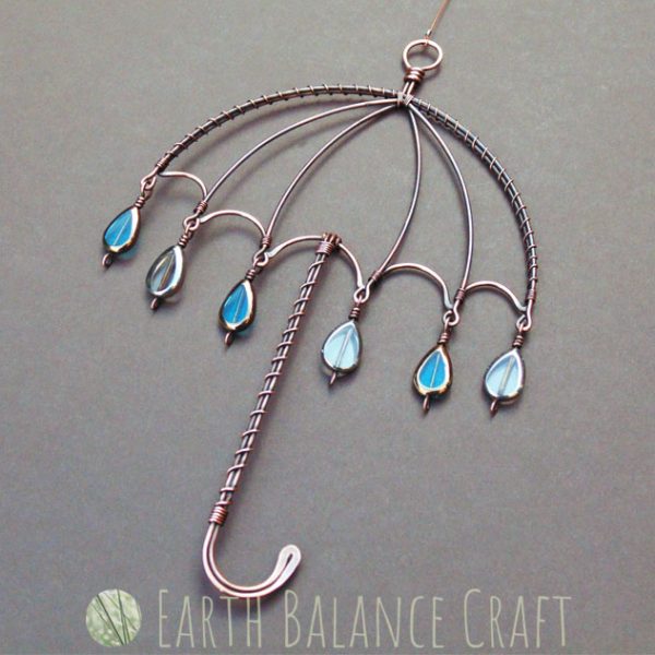 Rainy Umbrella Suncatcher Earth Balance Craft