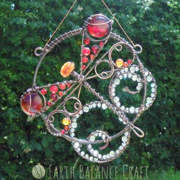 Rivers Edge Dragonfly Suncatcher