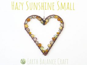 Hazy Sunshine Love Heart Small