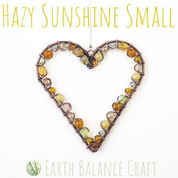 Hazy Sunshine Love Heart Small