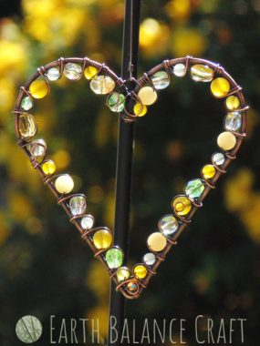 Hazy Sunshine Love Heart Small