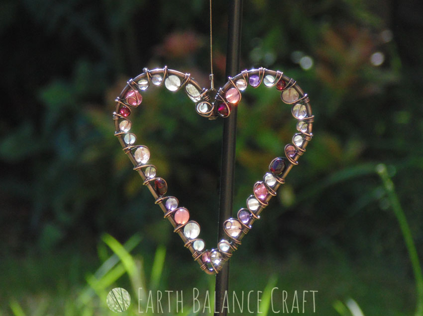 Wild Rose Love Heart Small