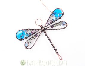 Blue Damselfly Decoration