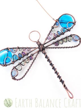 Blue Damselfly Decoration