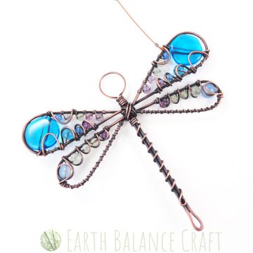 Blue Damselfly Decoration