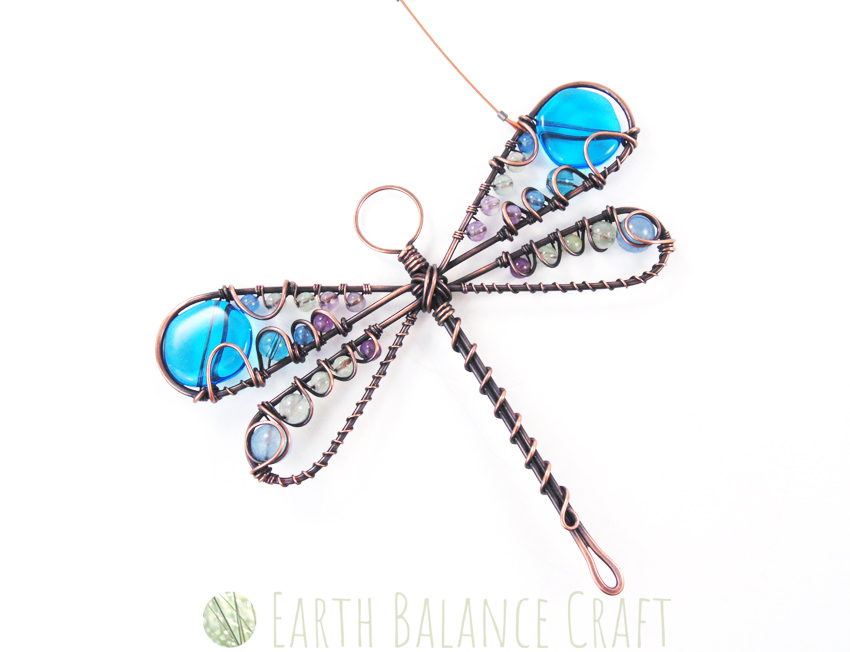 Blue Damselfly Decoration