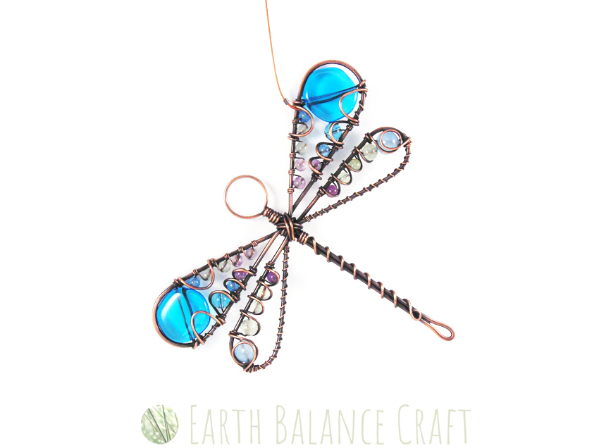 Blue Damselfly Decoration