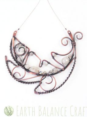 Falling Feather Suncatcher