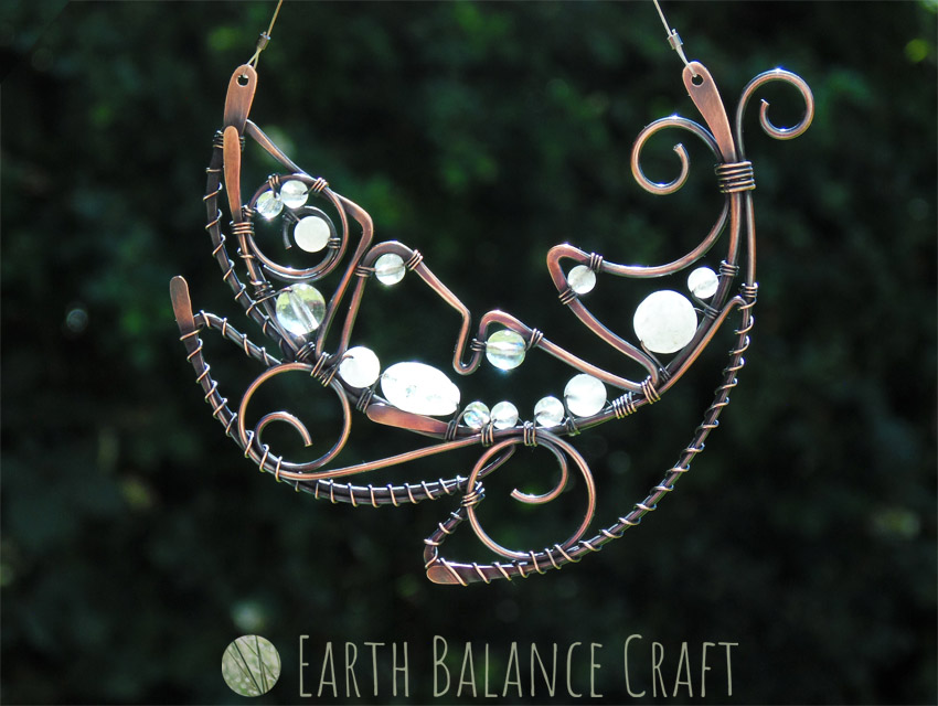 DIY Wire Wrapped Suncatcher Using Soft Flex Craft Wire And Beads - Soft  Flex Company