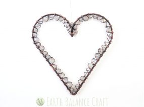 Snow Drop Love Heart Large