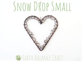 Snow Drop Love Heart Small