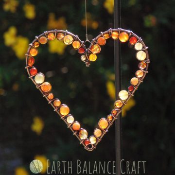 Sunburst Love Heart Medium