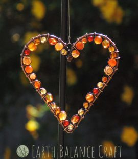 Sunburst Love Heart Small