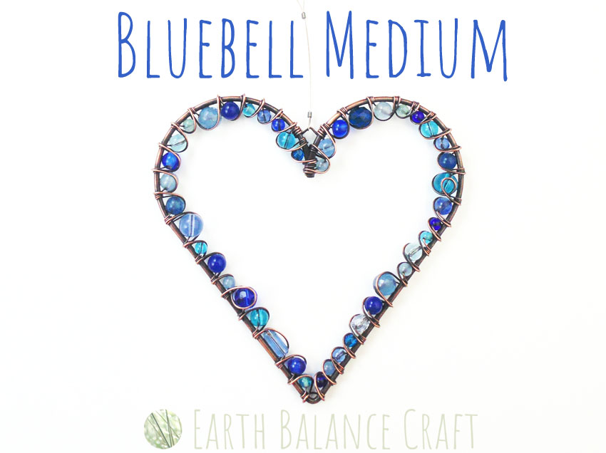 Bluebells Love Heart Medium