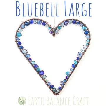 Bluebells Love Heart Large