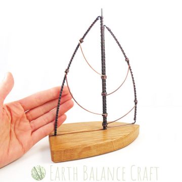 Wooden Sailboat