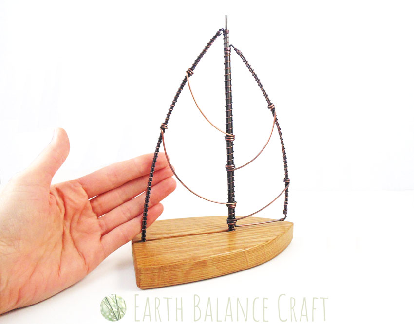 Wooden Sailboat