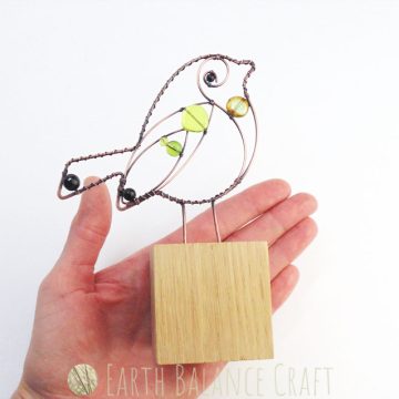 Greenfinch Desk Ornament