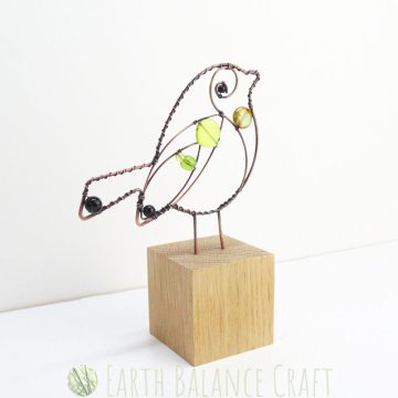 Greenfinch Desk Ornament