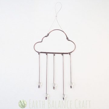 Raindrop Cloud Suncatcher