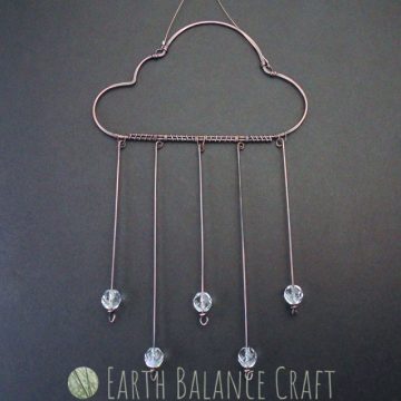 Raindrop Cloud Suncatcher