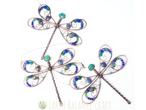 Triple Dragonfly Suncatcher