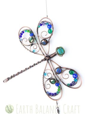 Triple Dragonfly Suncatcher