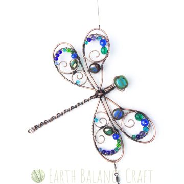 Triple Dragonfly Suncatcher