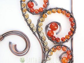 Autumnal Fern Decoration